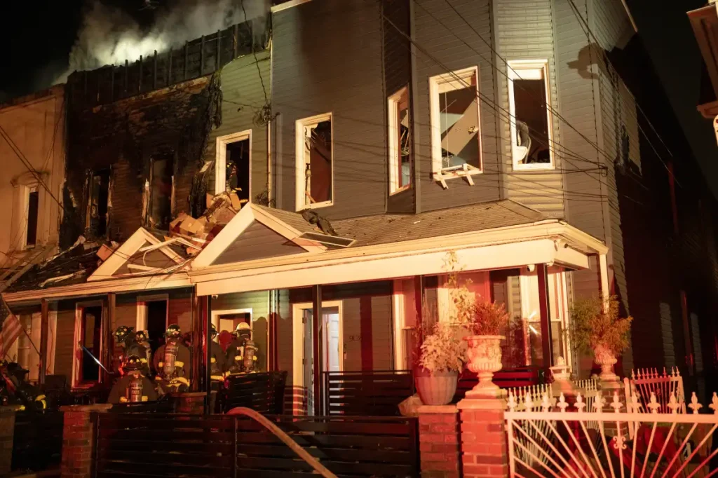 Nearly 20 residents displaced as five-alarm fire tears through four Richmond Hill homes: FDNY