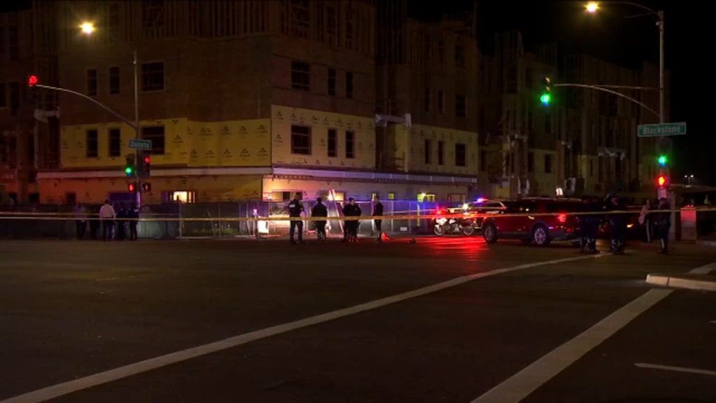 Man hospitalized after being hit by car in central Fresno, police say