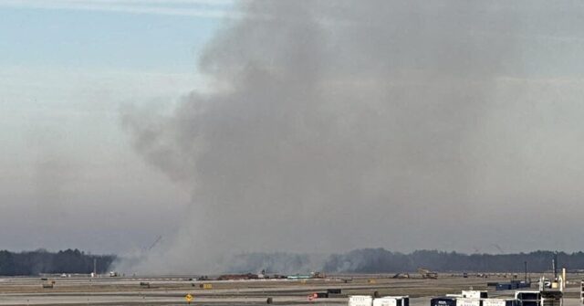 VIDEO: United Flight’s Engine Failure Sparks Brushfire at Dulles Airport