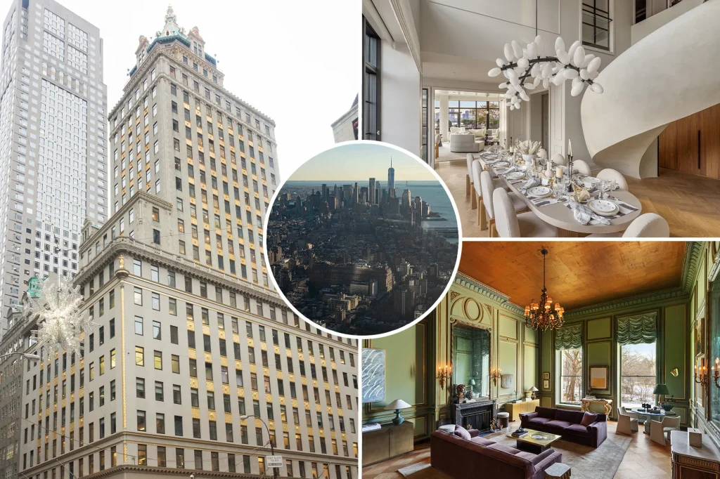 NYC’s luxury real estate market saw nearly $12B in sales in 2025 — and 4 of the priciest deals happened on the same street