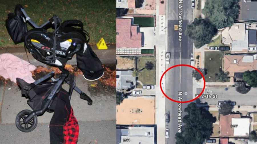 Toddler and baby hospitalized after hit-and-run crash in San Bernardino