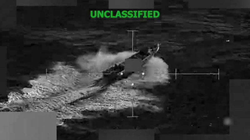 US strikes another boat in eastern Pacific, killing 4 | CNN Politics