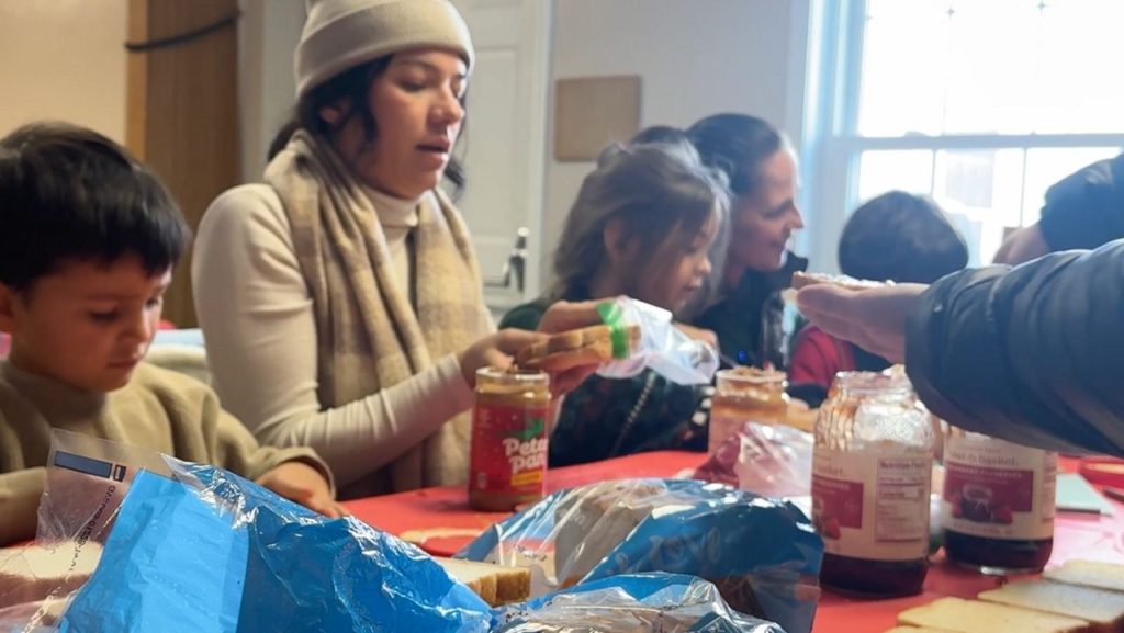 Church members support and feed the unhoused amid winter conditions