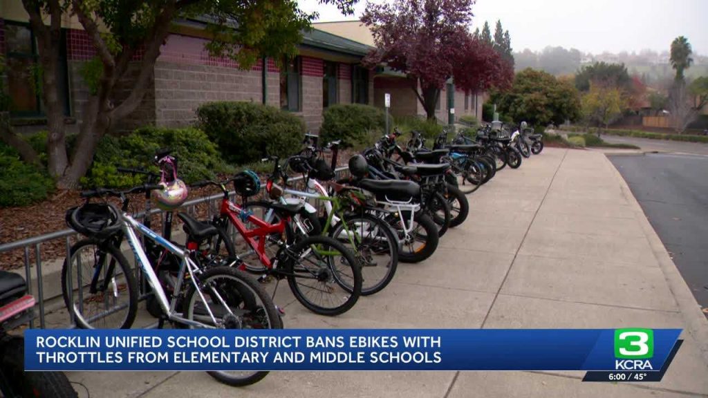 Rocklin schools put the brakes on class 2 e-bikes due to more crashes, safety concerns