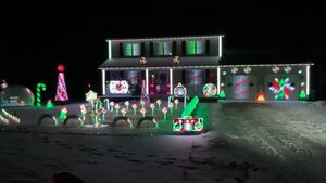 New England family’s epic Christmas light display helps brighten holidays for kids in need