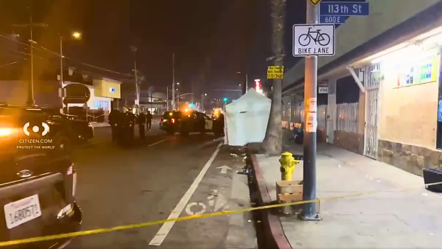 Woman shot, killed in South Los Angeles during argument with 2 men