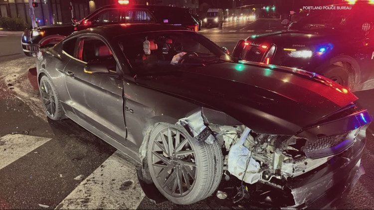 Video shows reckless driving suspect leading officers on chase through Portland