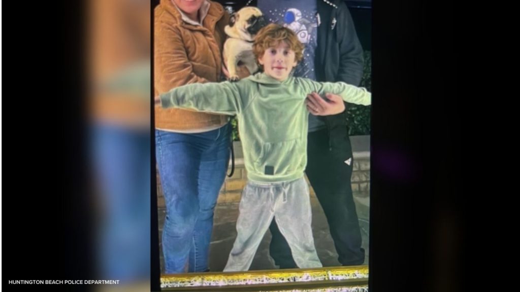 Search underway for missing 6-year-old boy in Huntington Beach, police say