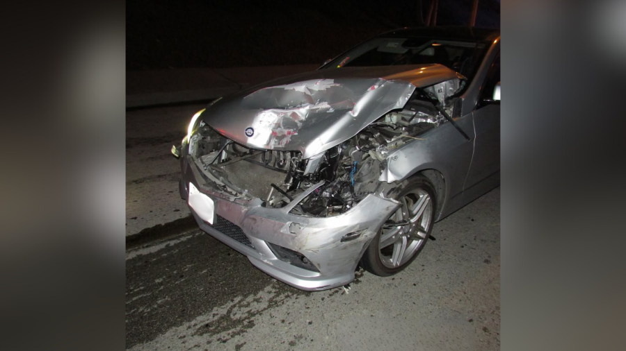 Police dog caught in crash after DUI driver strikes police vehicle in Alhambra