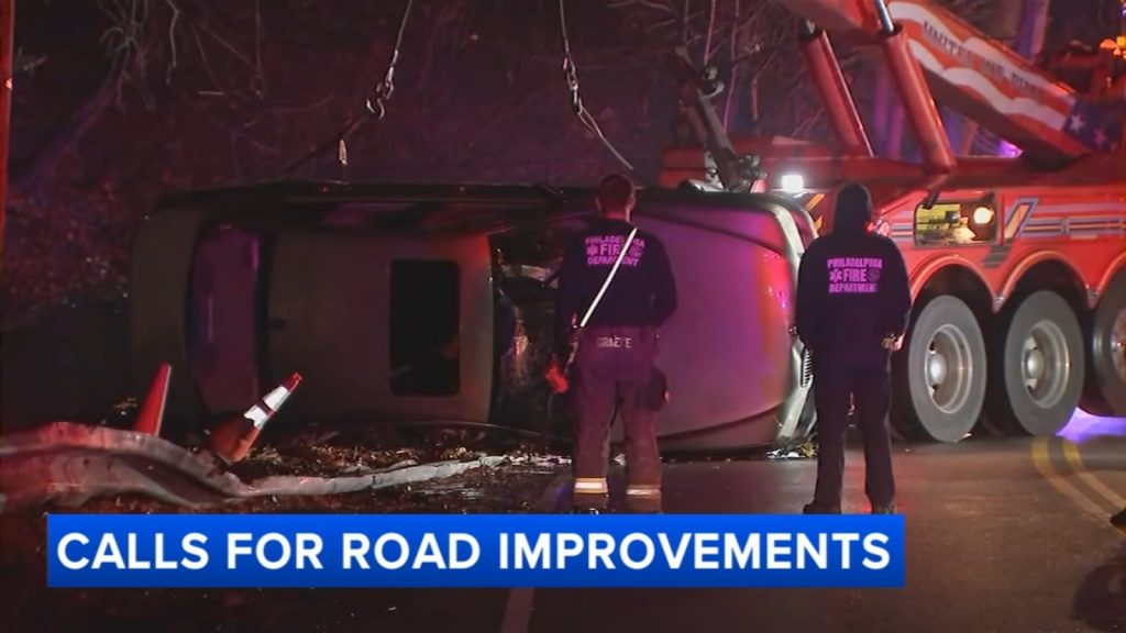 Residents renew calls for safety improvements on Cresheim Valley Drive after fatal crash