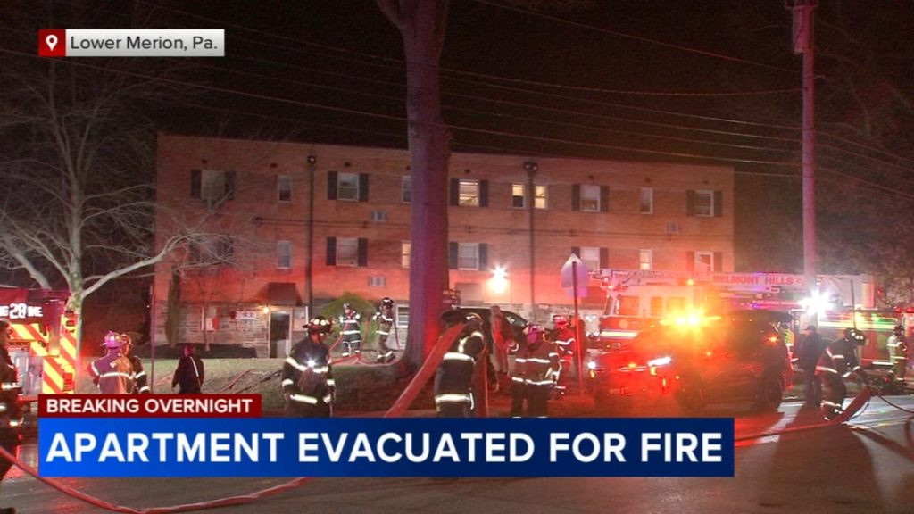 Apartment fire forces residents to evacuate in Montgomery County