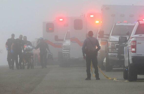 Five dead as Mexican Navy plane crashes off Galveston coast during medical mission