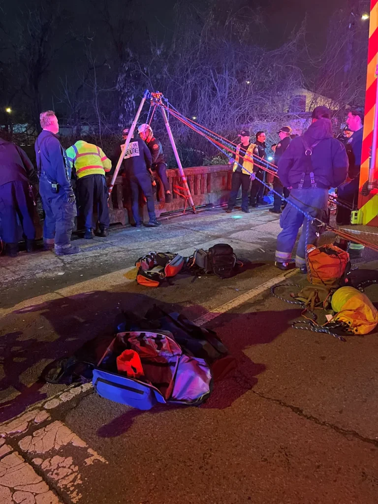 Man injured after diving into shallow creek fleeing Nashville police