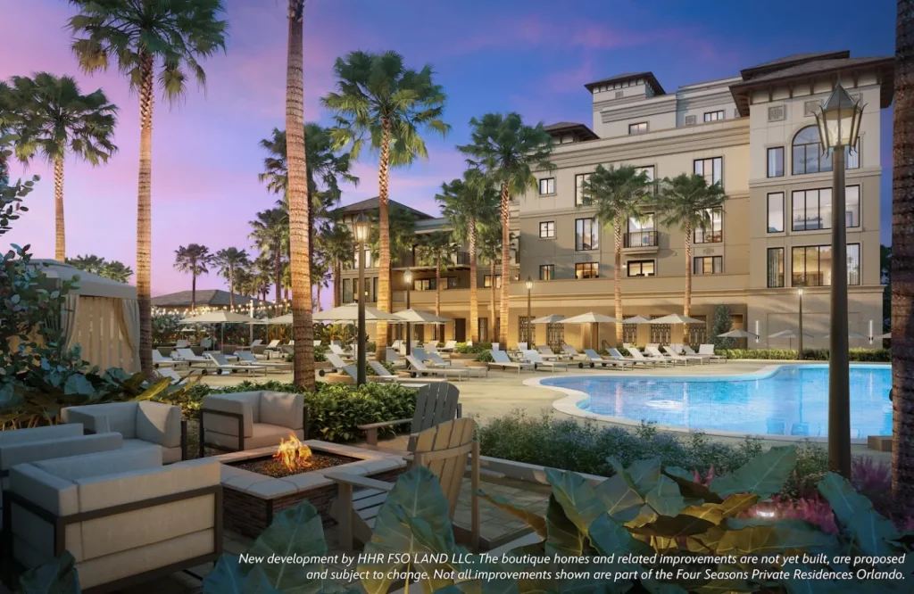 Four Seasons-branded condo tower completed in Disney’s tony Golden Oak