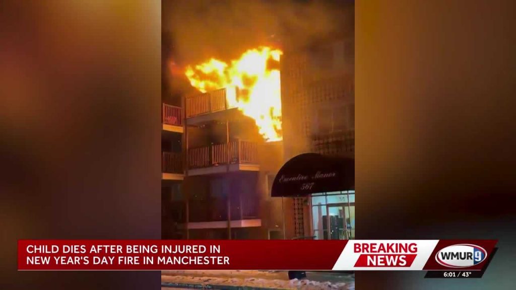 5-year-old dies after being injured in Manchester fire
