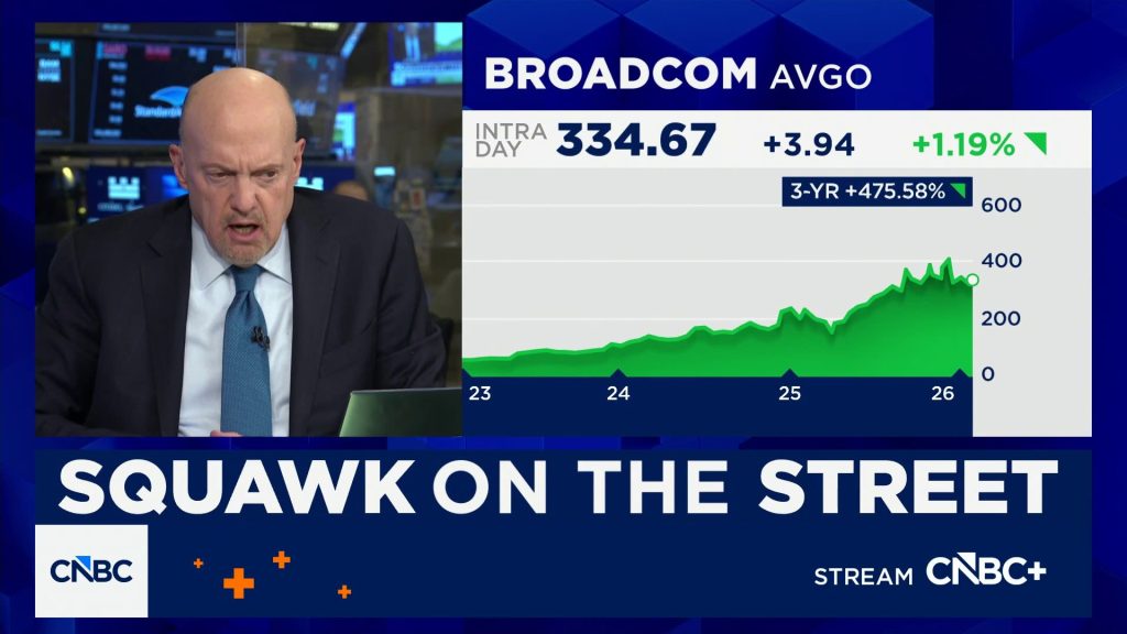 Broadcom offers new product features: CNBC's Jim Cramer's analysis
-