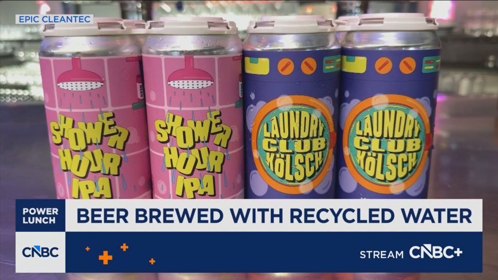 Clean Start: Brewing beer with recycled water