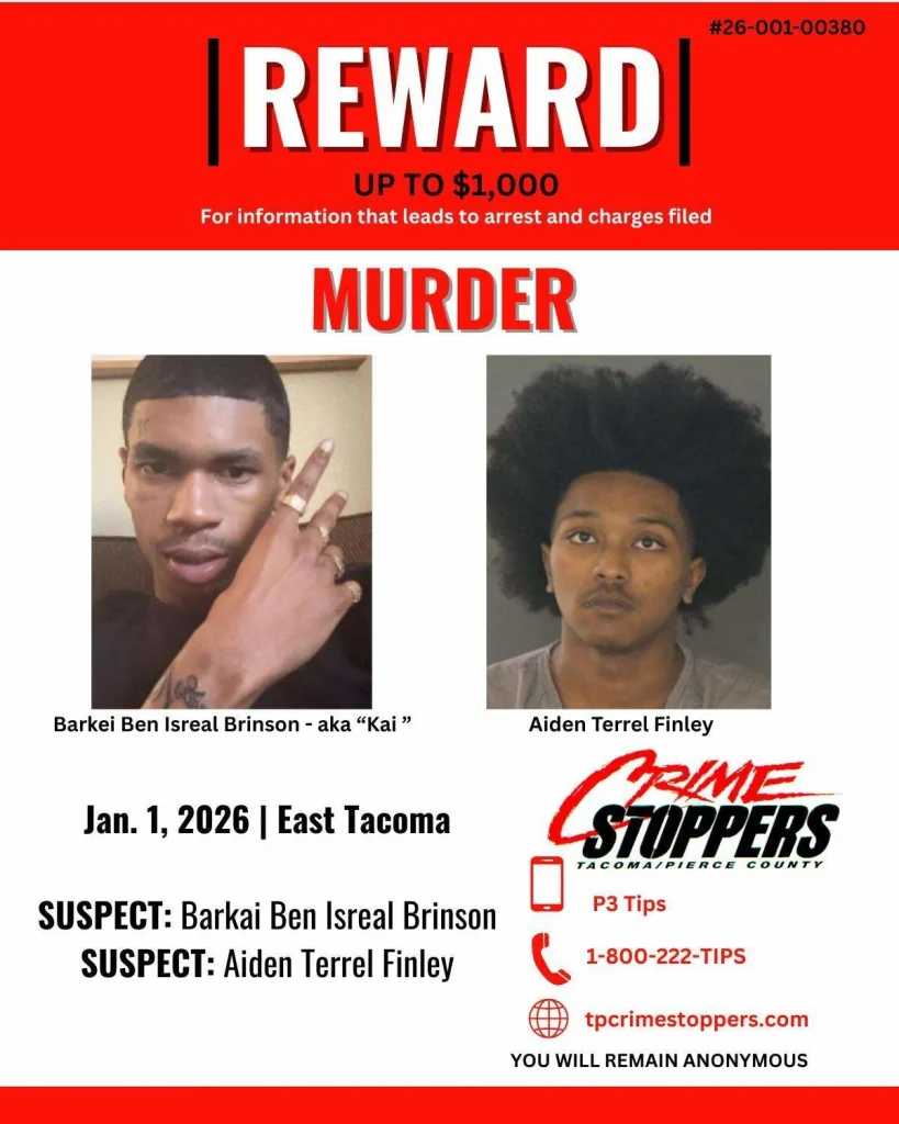 Police seek New Year’s Day murder suspects: Urgent request