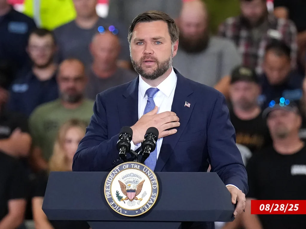 JD Vance’s Ohio Home Windows Broken in Incident, One Person Taken into Custody