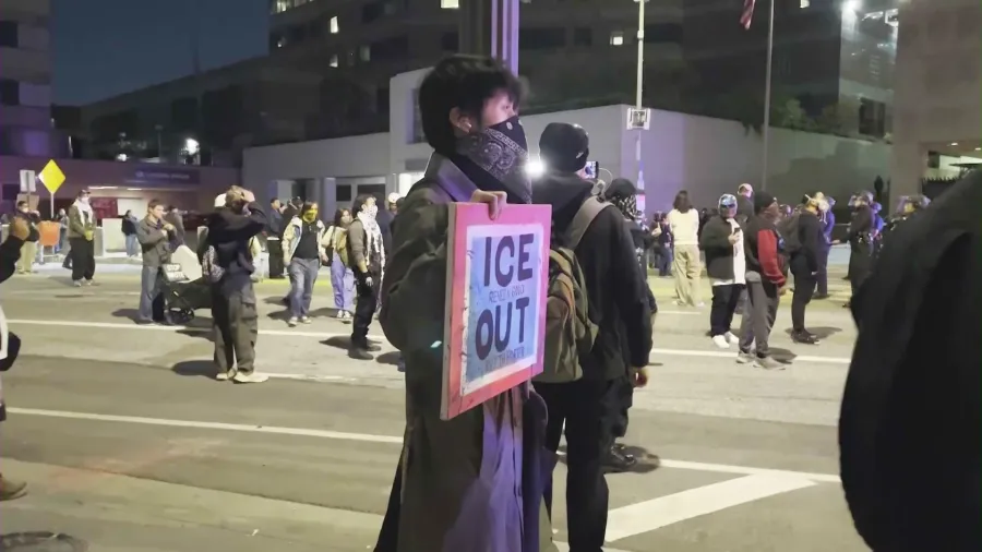 New ICE protests take place in L.A., West Hollywood after downtown clashes