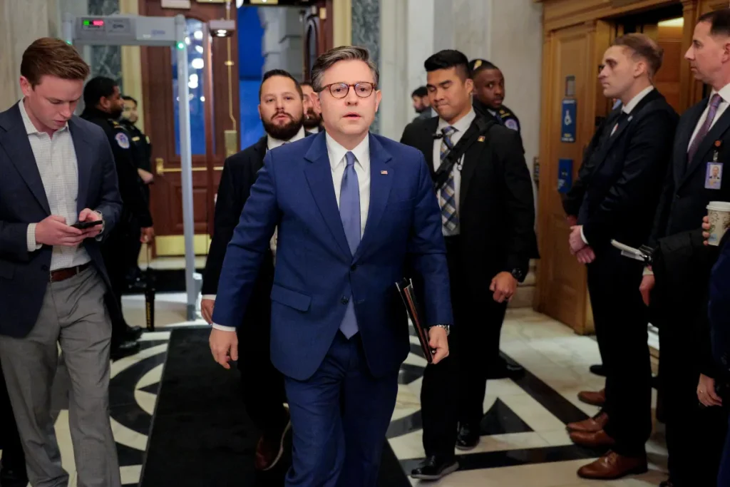 Mike Johnson’s Majority in Peril After Sudden Republican Death