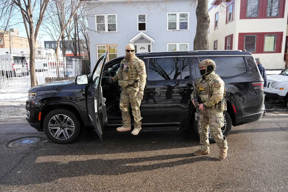Shocking video appears to show ICE agent ‘accompanying female detainee into porta-potty’