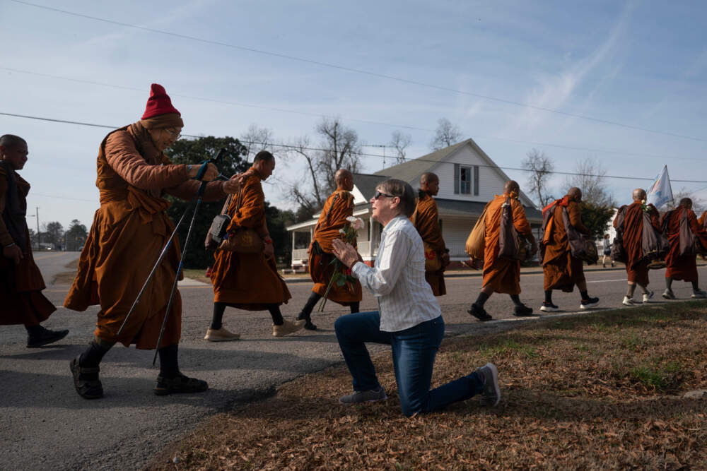 Buddhist monks' 'Walk For Peace' in North Carolina: spreading harmony and hope