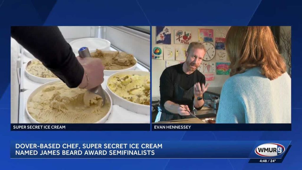 New Hampshire ice cream shop, chef named James Beard semifinalists