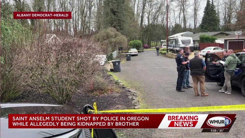 Saint Anselm College lacrosse player shot by police in Oregon