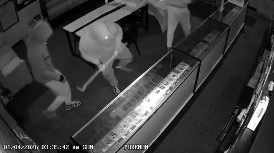 Thieves target valuable trading cards in brazen Southern California heist