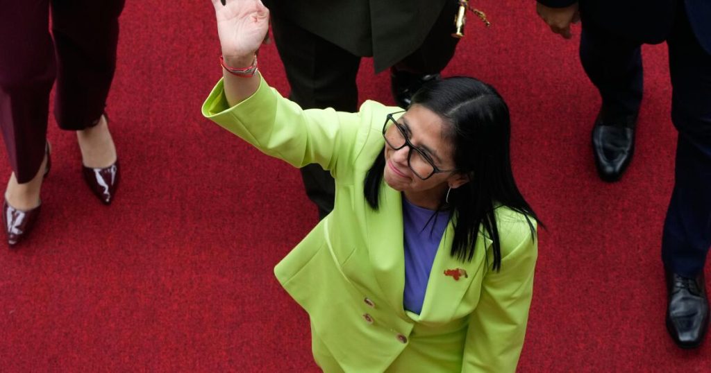 DEA Suspects Venezuela’s Delcy Rodríguez in Drug Trade: Documents