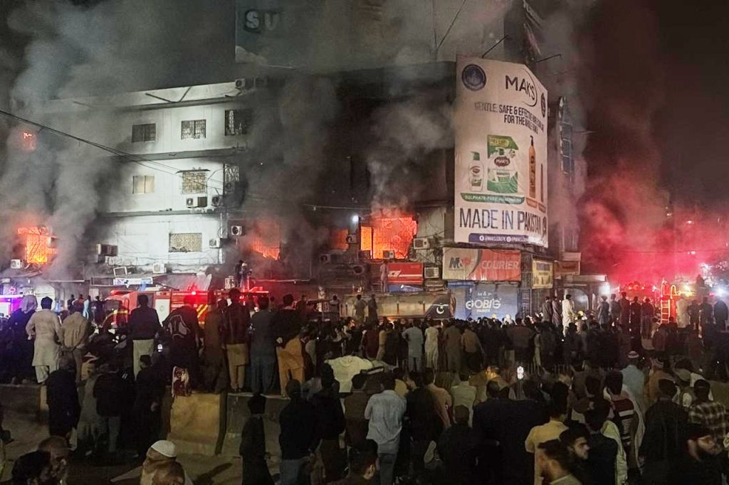 Shopping mall fire kills 6 people, injures 22 others: 6 family members among missing