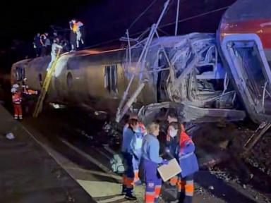 At least 21 killed, 100 injured in Spain train collision: Officials