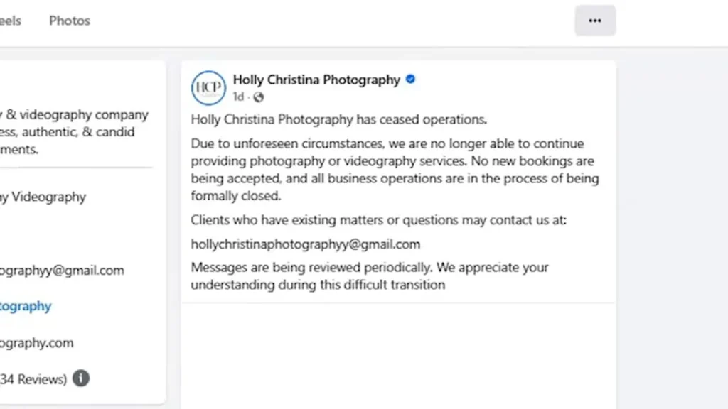 Raleigh brides' rescue mission: photographers unite after sudden closure