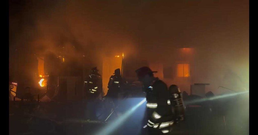 Person found dead after fire at a Tracy shop building, officials say