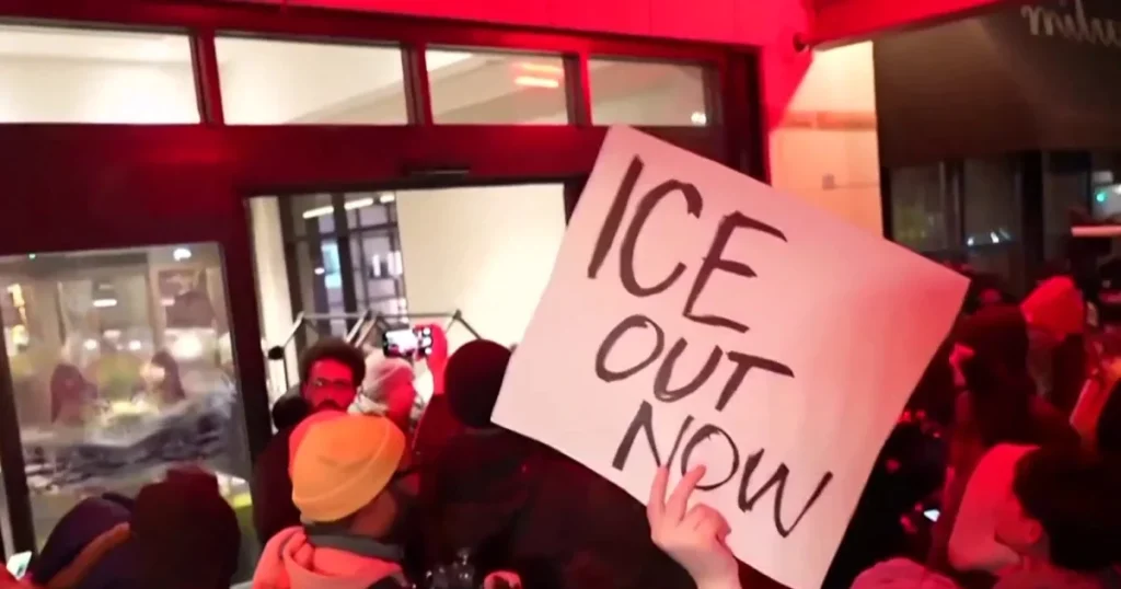 Mounting protests in Minneapolis after ICE-involved shooting