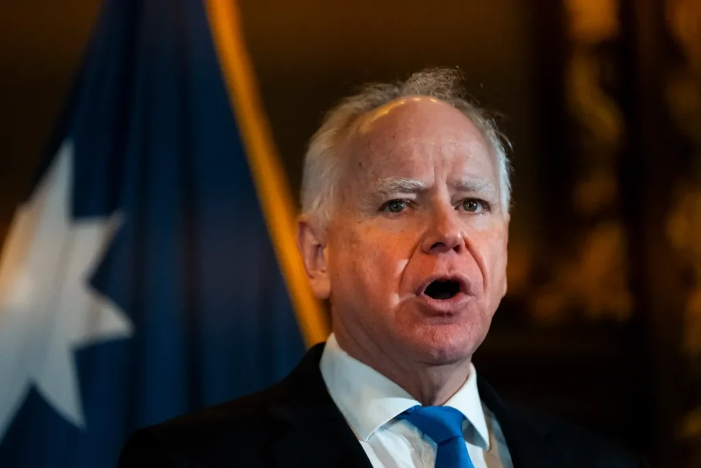 Tim Walz Rips ‘Chilling’ ICE Reaction to Doctor Offering Aid After Shooting