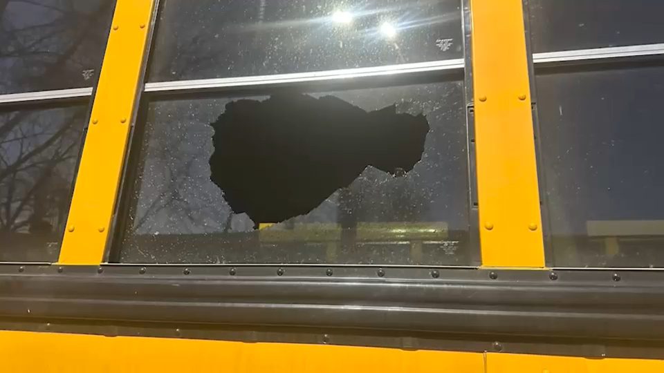 8-year-old girl left with fractured skull after rock thrown into school bus in NJ