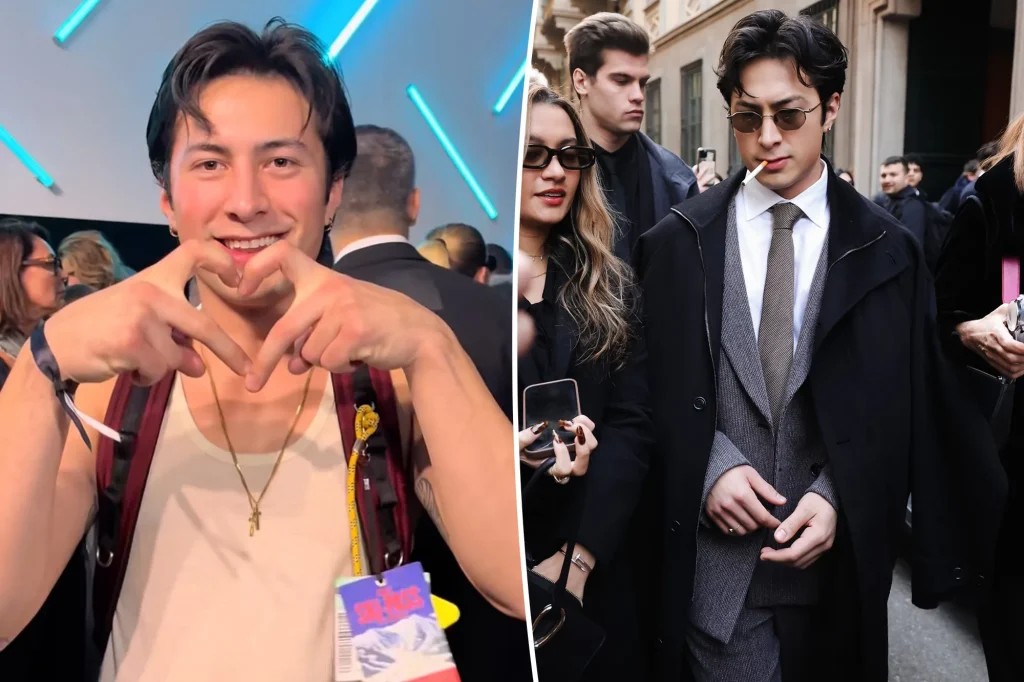 Hudson Williams: Fashion's new darling takes Milan by storm