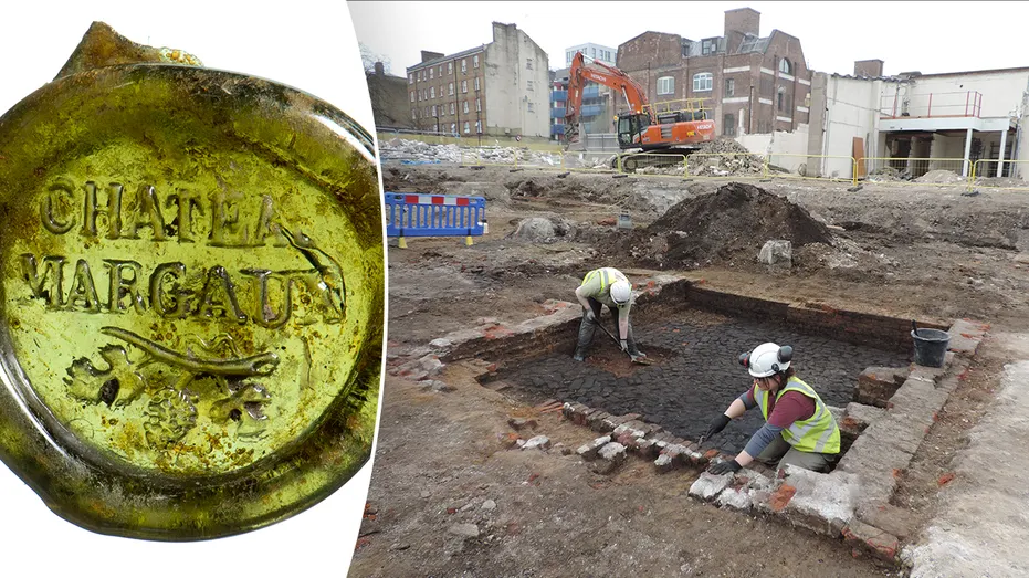 Victorian children's scribbles and Thomas Jefferson's wine remnants unearthed