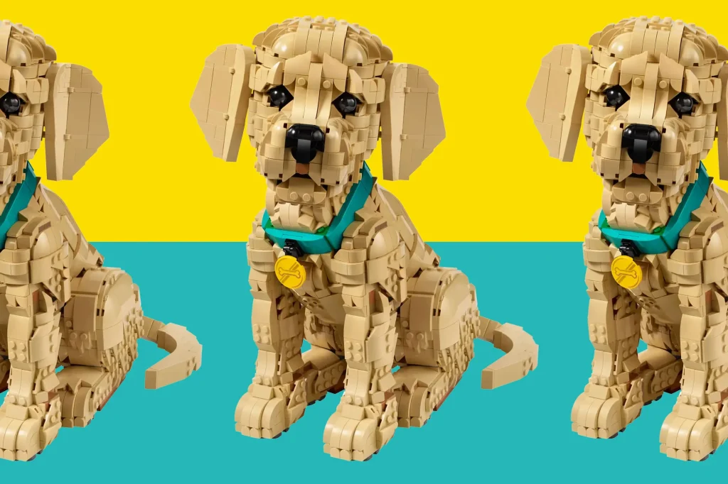 Preorder the new LEGO Golden Retriever Puppy set today