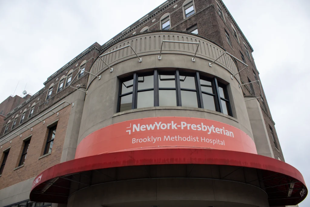Police shoot man with knife at Methodist Hospital in Brooklyn