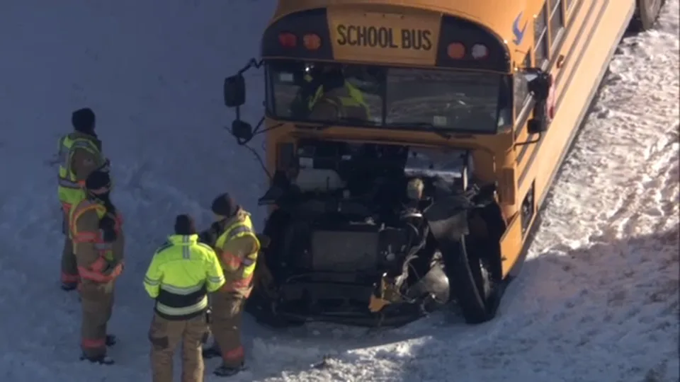 24-year-old woman killed in school bus crash in Manhattan: Officials