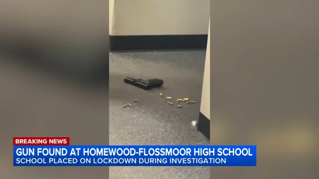 Student arrested with gun, ammunition at Homewood-Flossmoor HS: police