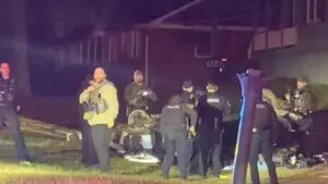 High-speed chase suspect flips car into pole, narrowly avoids crashing into homes