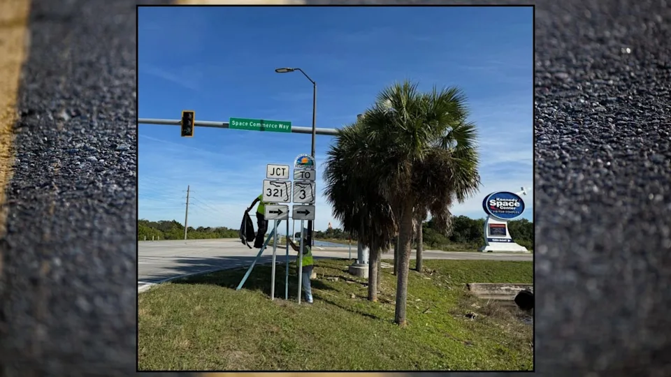 FDOT designates Space Commerce Way as State Road 321 in Brevard County