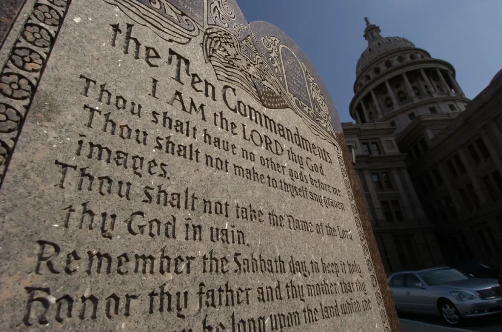 The United States' Founding Principles: Embracing the Ten Commandments