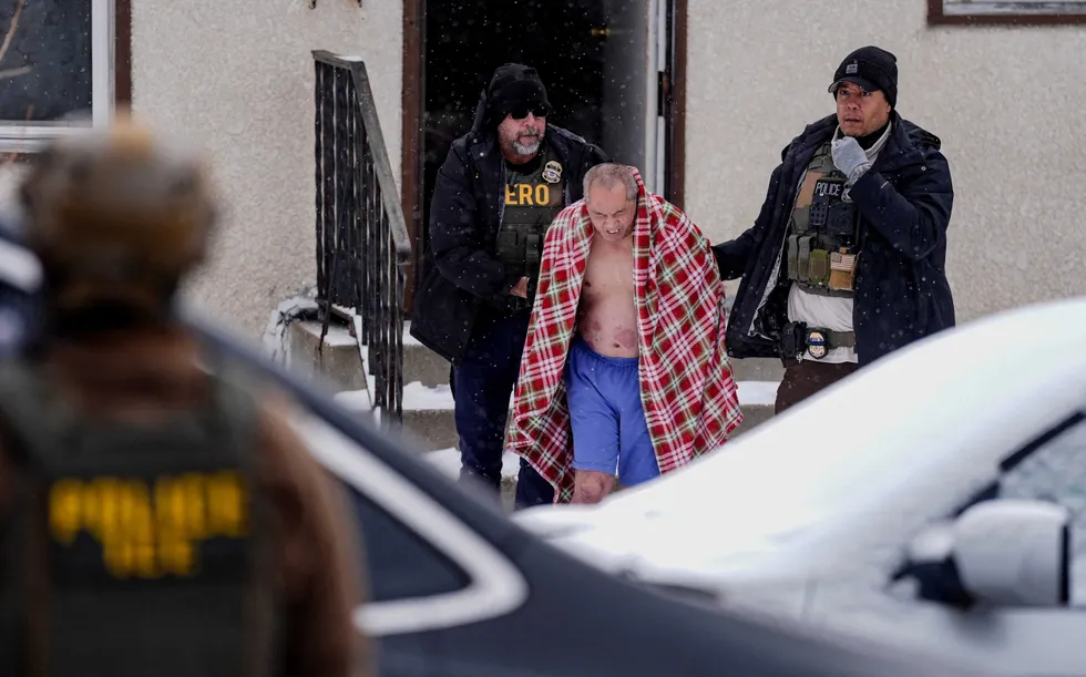 ICE forces U.S. citizen into freezing weather in underwear: report
