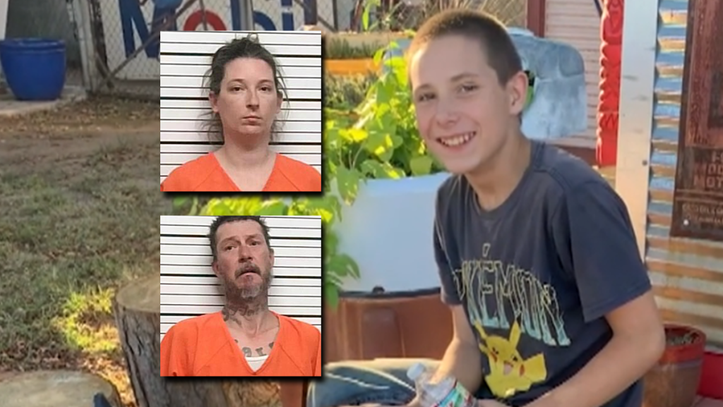 Parents of missing Oklahoma boy arrested after pleading on camera for help finding him