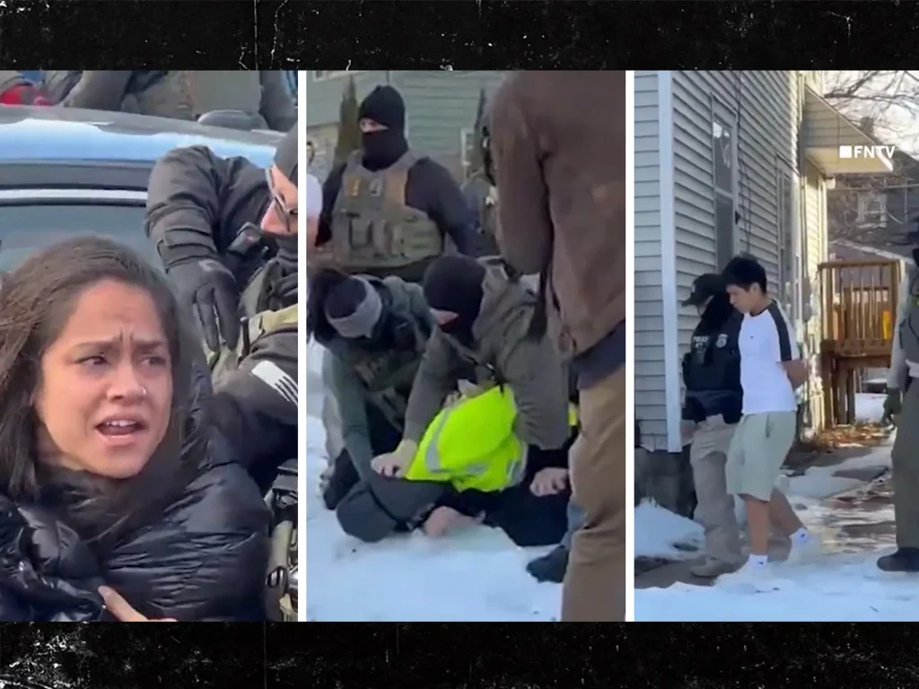 ICE Agents Rampage Through Minneapolis Streets, Caught on Video